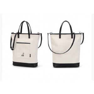 Kangol Tapi Canvas Tote Bag- Black 3788